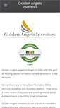 Mobile Screenshot of goldenangelsinvestors.com